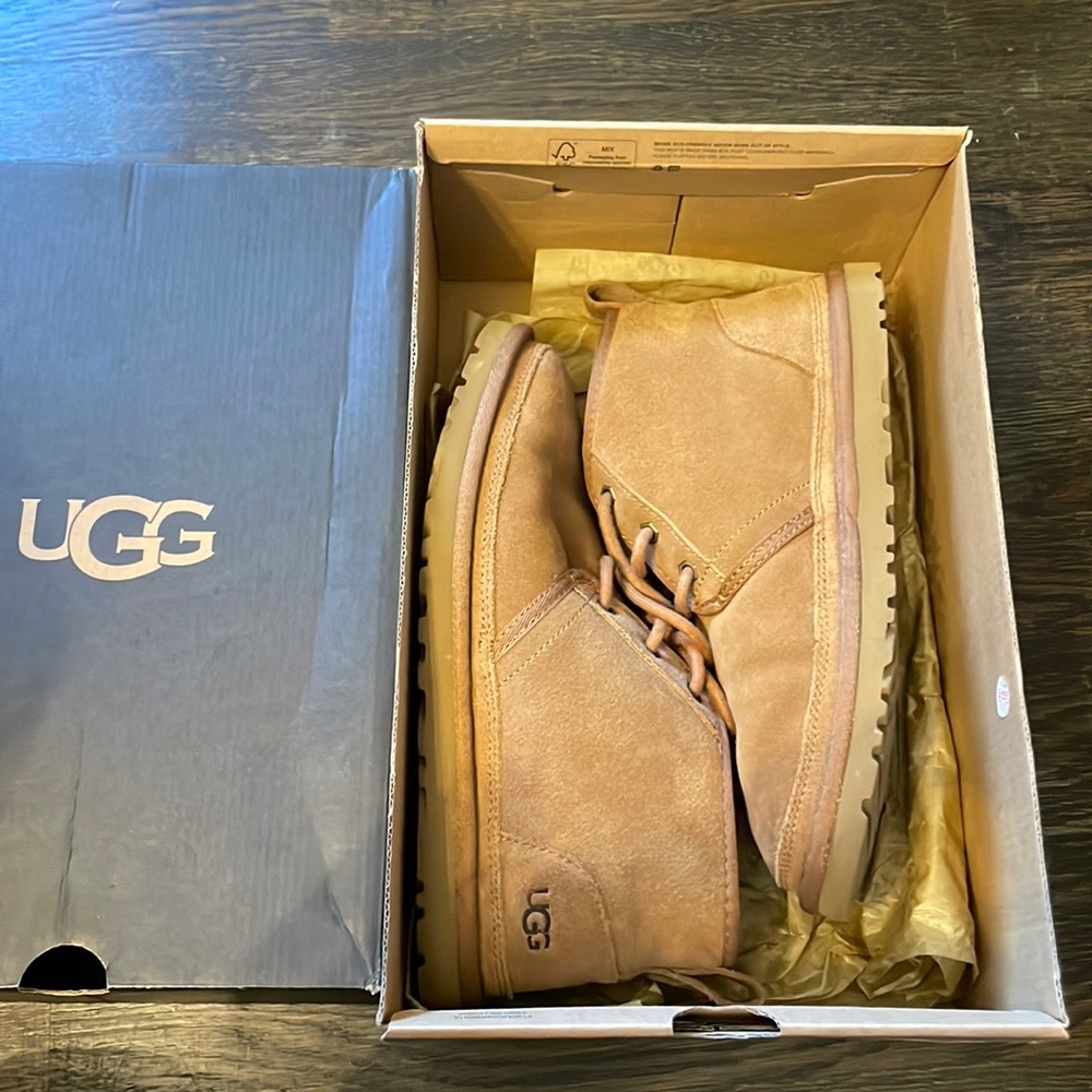 ugg neumel boots size 7 mens worn 5 times